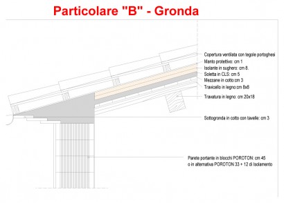 Particolare B – Gronda