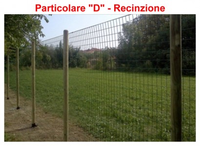 Particolare D – Recinzione